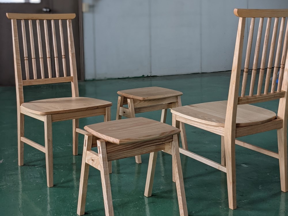 ハイバックチェア スタッキングスツール | オーダー家具工房イデア