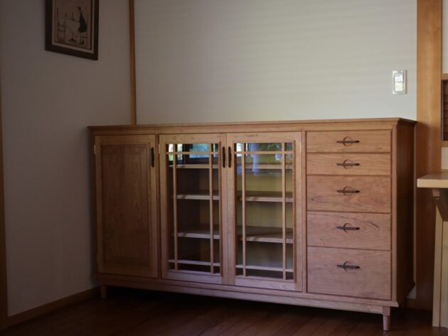 陰影の家具 カップボード 家具l工房 神奈川 海老名