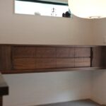 カウンター収納　ウォールナット　オーダー家具　家具工房　神奈川　海老名