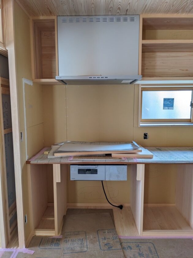 キッチン　現場　家具　海老名　オーダー家具　
